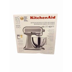 KitchenAid KSM97CU  Deluxe Tilt-head Stand Mixer 4.5 qt Contour Silver Brand New